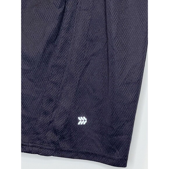 All In Motion Shorts Boys Medium Black Polyester Athletic Basketball Logo - Picture 6 of 12
